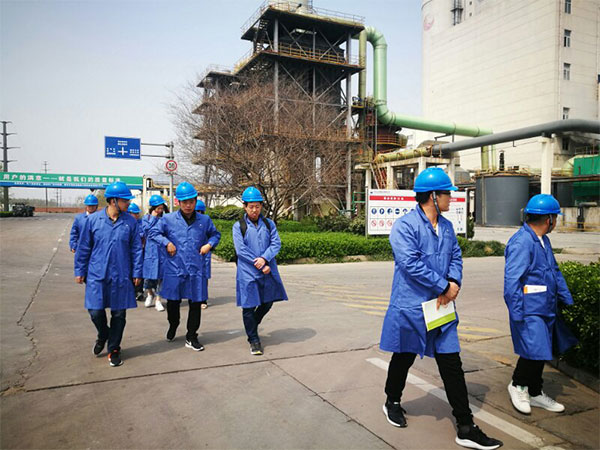 河北省應急廳及企業(yè)領導赴中化山東肥業(yè)開展安全征程調(diào)研