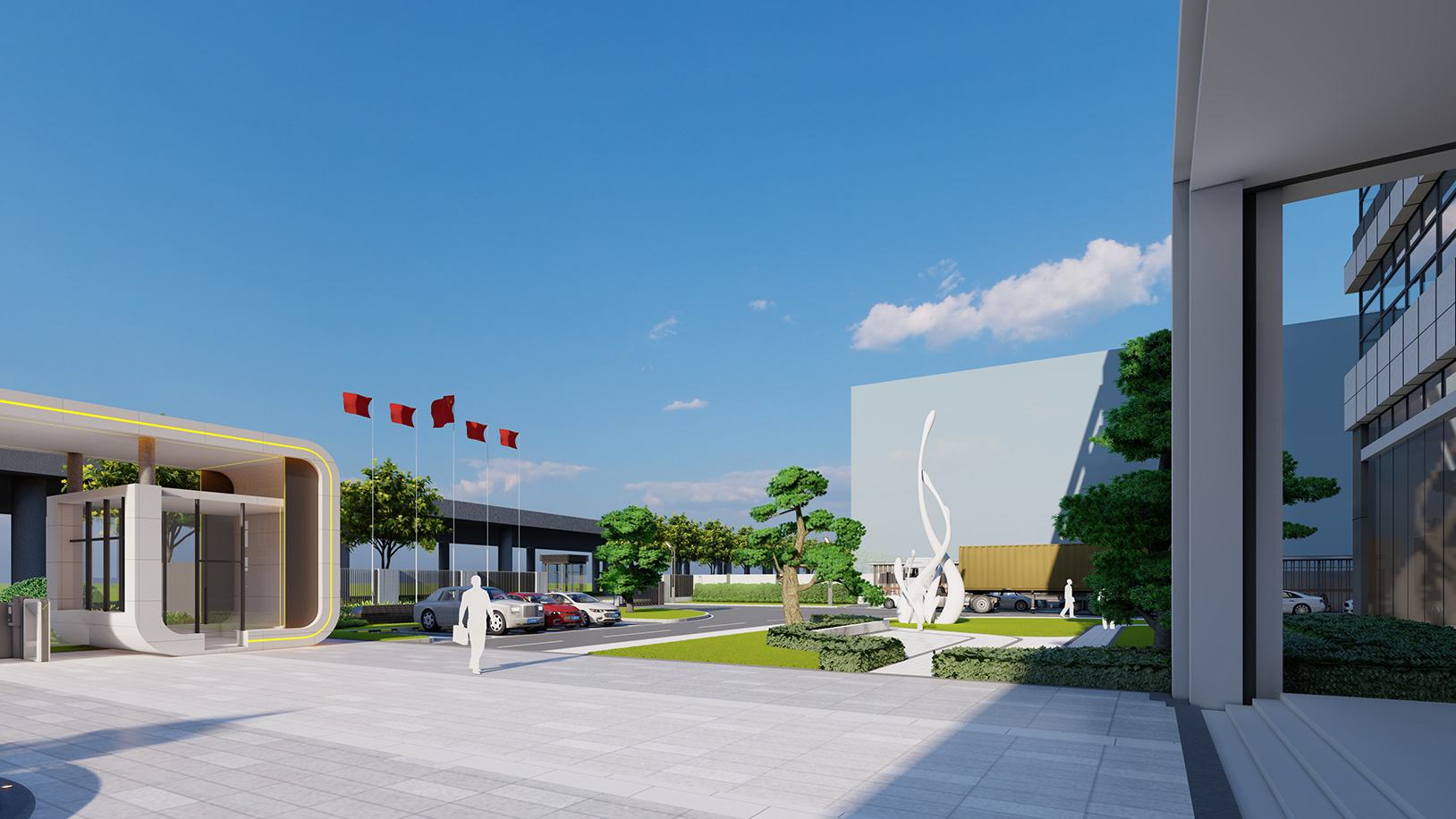 產業(yè)園綠地景觀設計中實現生態(tài)與藝術的共創(chuàng)