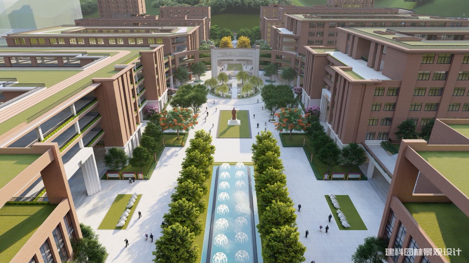 校園綠化設(shè)計如何提升設(shè)計質(zhì)量